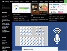 Tablet Screenshot of m4learning.com
